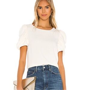 🆕 NWT Amanda Uprichard Merris Top White Sz M